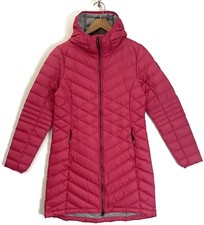 Lole Faith Down Puff Jacket Womens Small Hooded Insulated Parka S $199 Pink