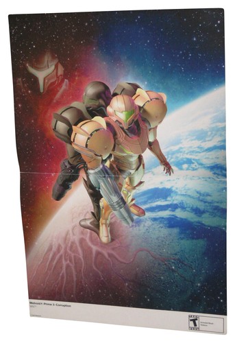 Nintendo Power Mario Strikers Charged & Metroid Prime 3 Corruption Wii Double Si - 第 3/5 張圖片