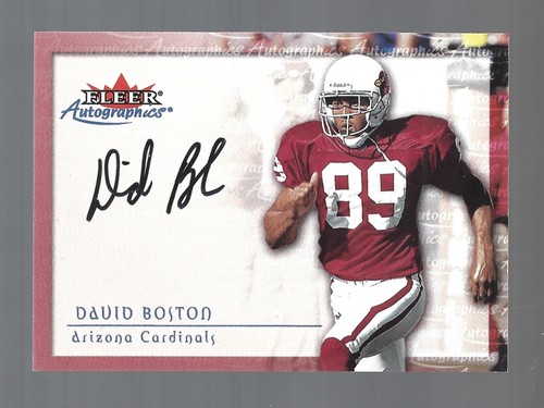 2000 Fleer Tradition - Autographics David Boston (AU) for sale online ...