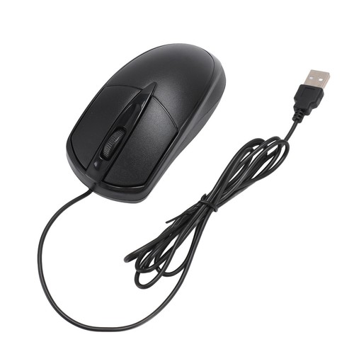 Wired USB Keyboard Mouse Set Ergonomic 104 Keys Keyboard Comfortable Grip Mo Fit - Picture 21 of 24