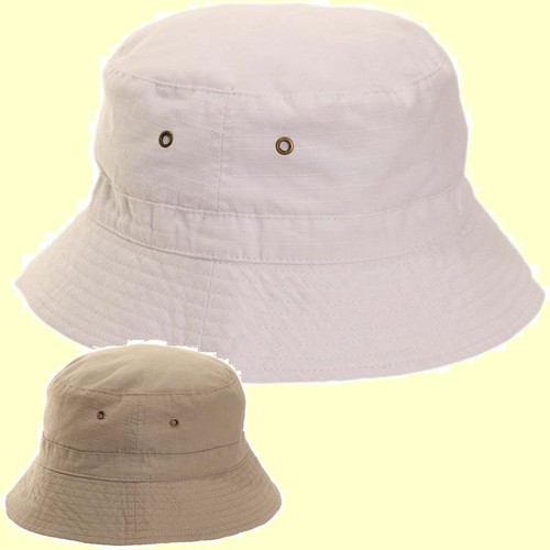 100% Ripstop Cotton Bucket Hat Bush Hat 