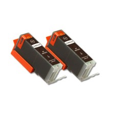 2P BLACK Ink Cartridge plus chip for Canon PGI-270XL MG5720 MG6821 MG6822 MG7720