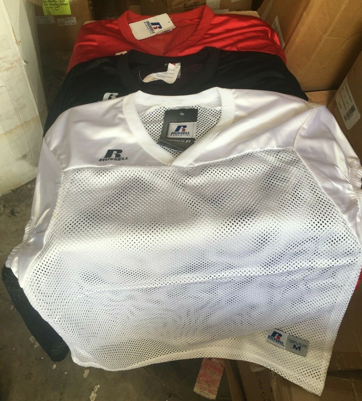 Russell Athletic Football Practice Jerseys Adult Black S096BMK XXXL NWT eBay