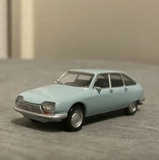 Diecast Norev Citroen GS Blue 1/64 3 Inches Citroen New Without Box
