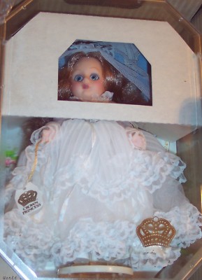 Vintage Lot 1986 World Doll Crown Princess Vinyl Doll Mint In Box