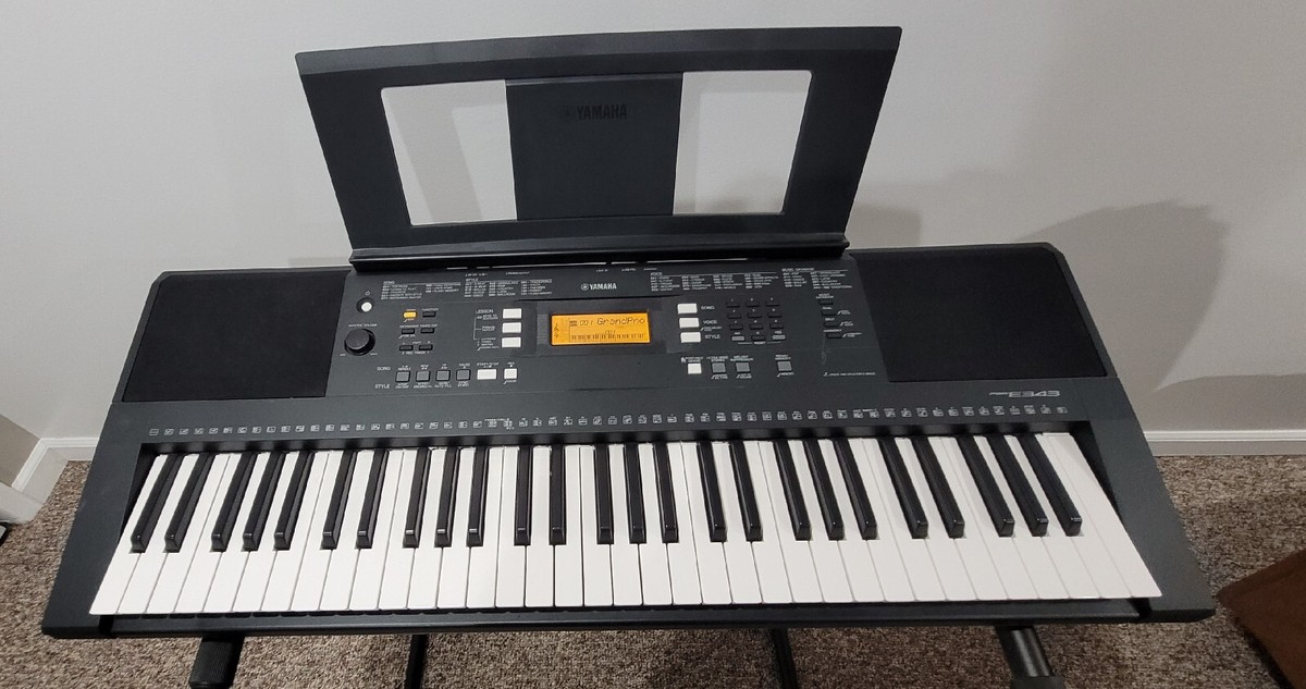 Yamaha PSR E343 Keyboard | eBay