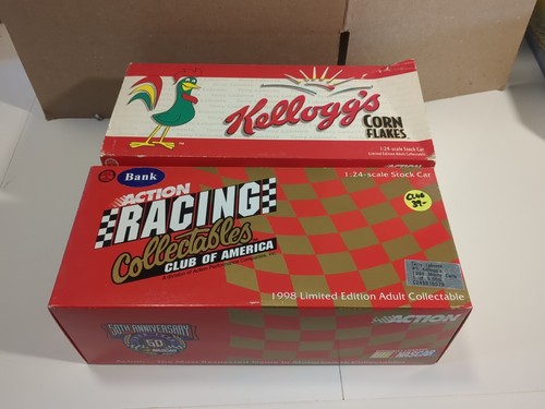 Terry labonte Kellogg's 1998 Monte Carlo 1:24 scale ACTION NASCAR DIECAST Bank - Picture 3 of 7