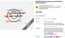 DDR-RFT-Riemenset Sternrecorder R4000/R4100/R4200 u.a.