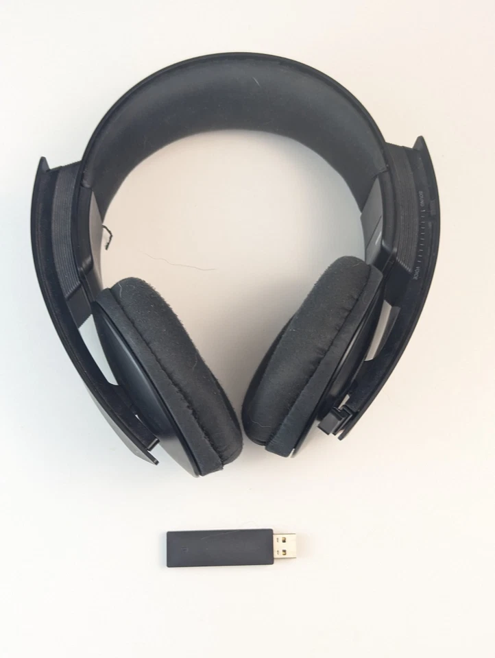 Sony Playstation Gold Wireless Stereo Headset CUHYA-0080 CUHYA-0081 Receiver - Image 3 of 4