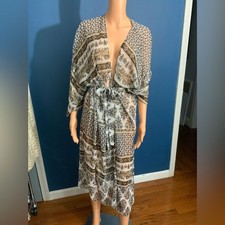 Express Multicolor Patterned Dress