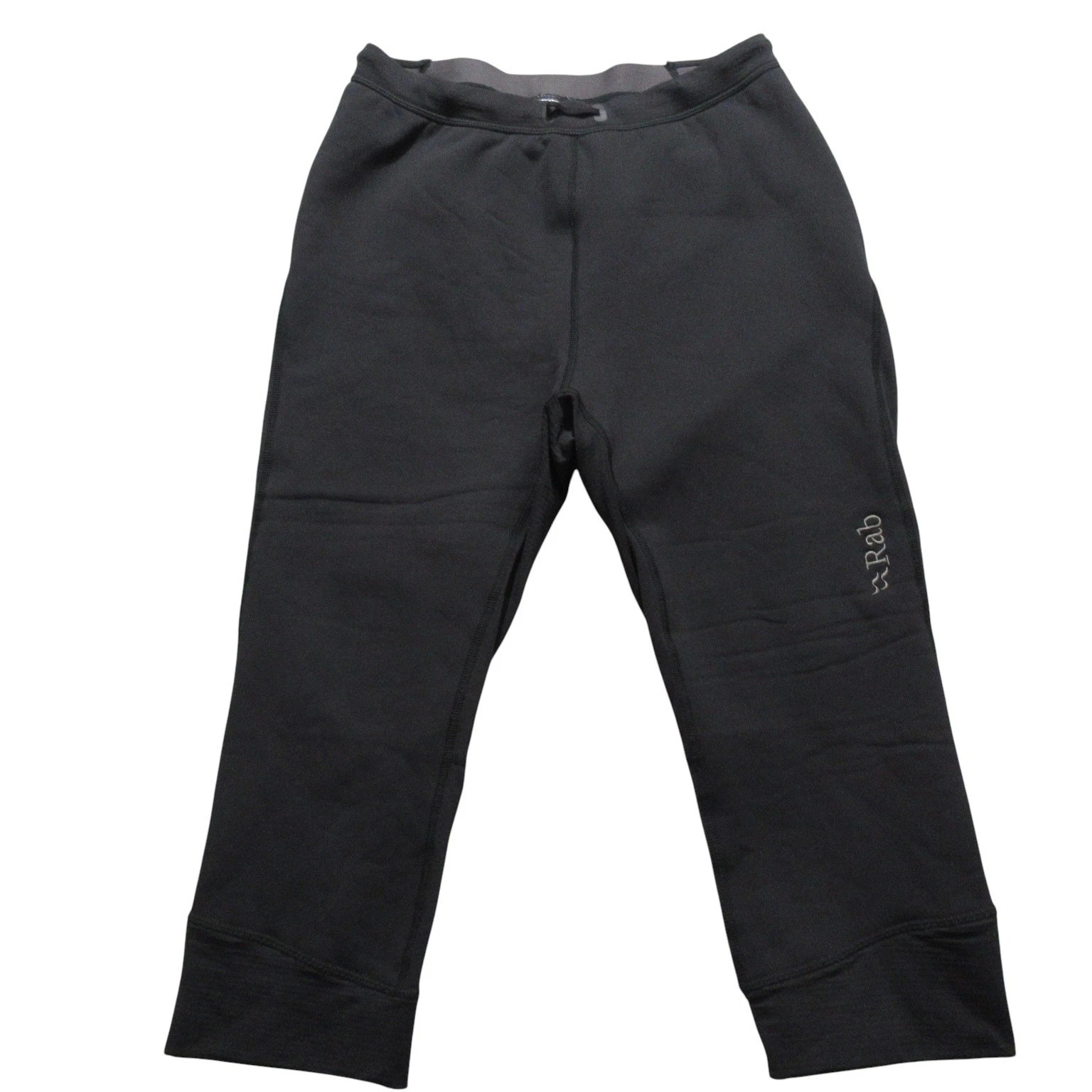 Rab Womens Athletic Pants Base Layer M Ocular 3/4 Tights Black Stretch