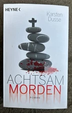 Achtsam Morden by Karsten Dusse German-language paperback mystery - great shape!