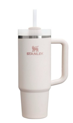 #ad Stanley The Quencher H2.0 Flowstate 40oz Tumbler Rose Quartz new in box $25.00
