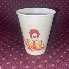 1984 McDonalds Opened But Unused Wax Paper Wa...
