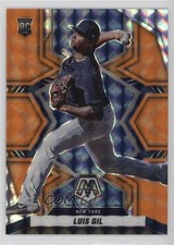 2022 Panini Mosaic Rookies Reactive Orange Mosaic Prizm Luis Gil #235 10ou