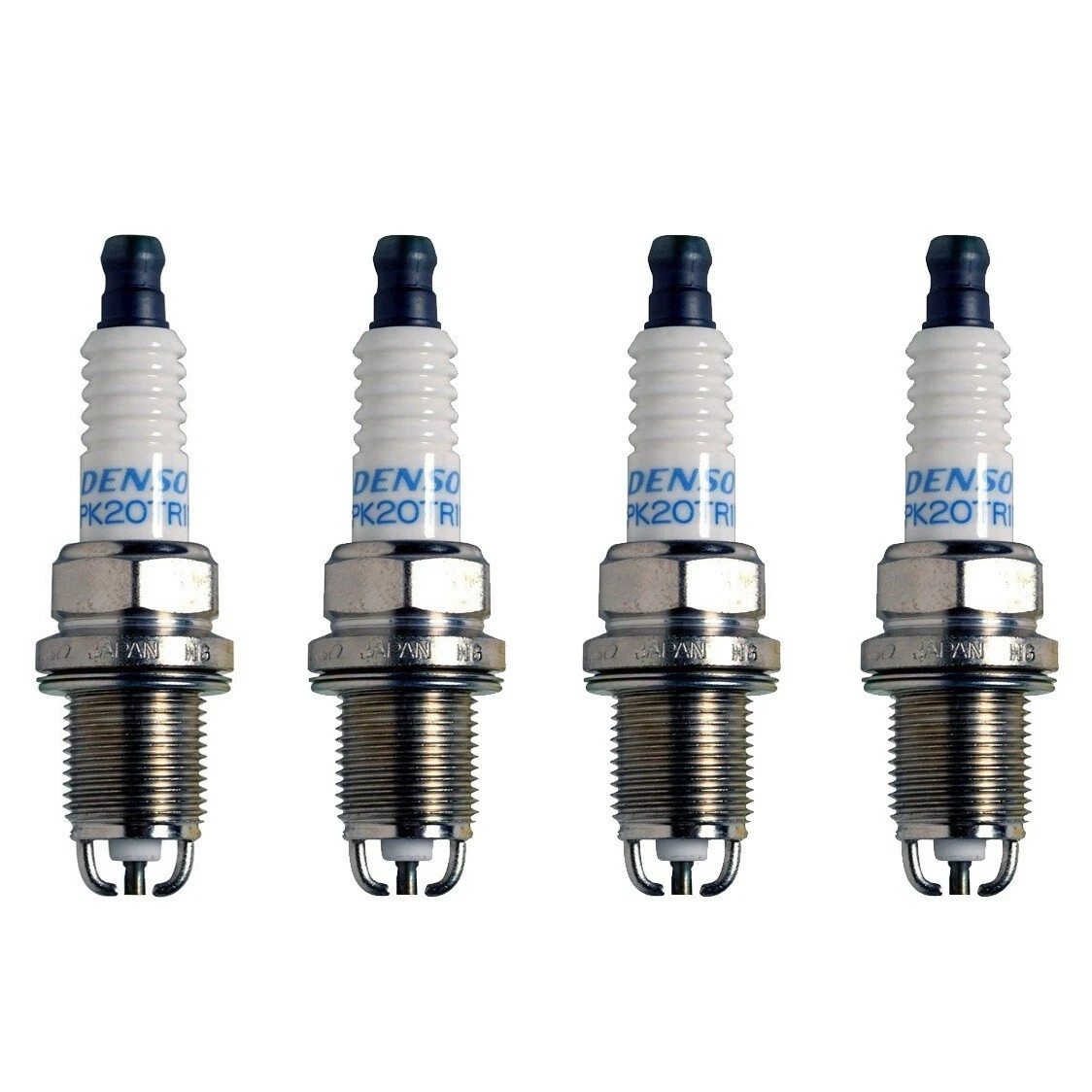 Denso Set 4 Double Platinum Spark Plugs Gap .044 For Toyota Camry RAV4 Solara L4