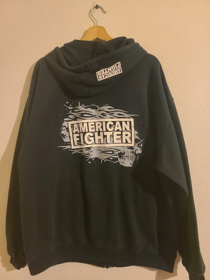 Rare Vintage Y2k 2004 Dean Guitars Dimebag Darrell Pantera Memorial Hoodie XL - Image 3 of 4