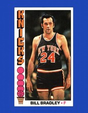 1976-77 Topps Set-Break # 43 Bill Bradley EX-EXMINT *GMCARDS*