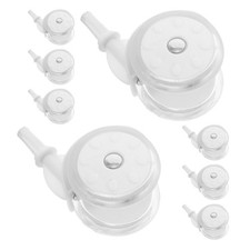 8 Pcs Universal Walker Wheel Baby Accessories Stroller Casters Parts