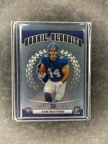 2025 Donruss Optic Cam Skattebo Base (RAW)