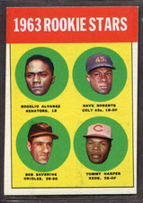 1963 Topps Set-Break #158 Tommy Harper EX-EXMINT *JAYSACE*