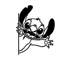 Lilo  Stitch DECAL STICKER CAR WINDOW HELMET TRUCK Laptop 5"