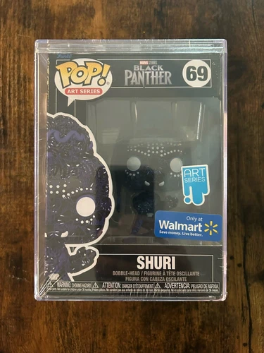 Funko Pop! Vinyl: Shuri Marvel Figure #69 Art Series Walmart Exclusive