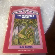 1984 Which Way Secret Door Books #11 The Enchanted Forest RG Austin FS