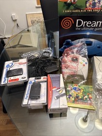 Sega Dreamcast Smash Pack Set White Game Console  Mint PRISTINE