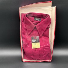 NEW VTG Towncraft Tapered Penn-Prest Men 15-15.5 Dress Sport Shirt JCPenney Box