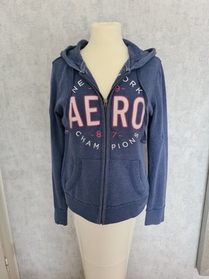 Aeropostale Actobatics blaue Sweat Jacke, neuwertig, Gr. M