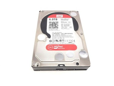 Western Digital WD60EFRX Red 6TB SATA 3.5 5400 Hard Drive''