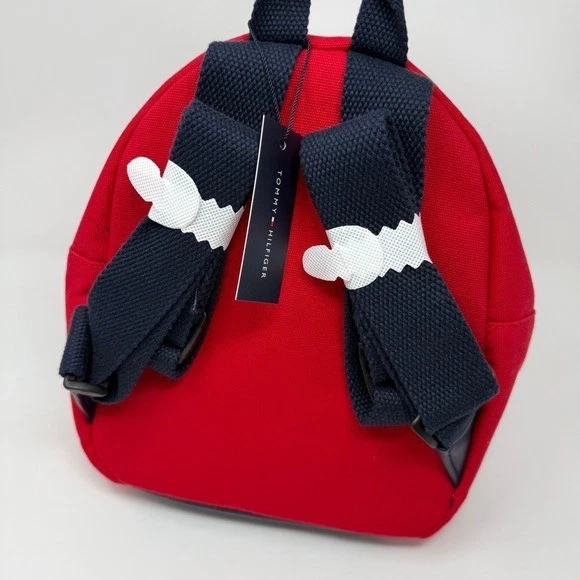 Tommy Hilfiger Mujer Mochila Pequeña Rojo Mini Foto 2 de 4