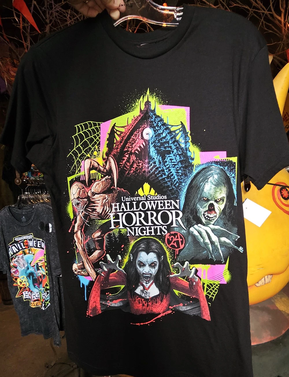 Halloween Horror Nights 2024 Universal Studios Parks Key Art T-Shirt NH23811
