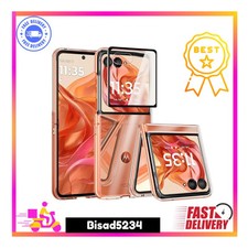 Clear for Motorola Razr 2025/Razr 2024 Case, Moto Razr 2025 Slim Phone Cases wit