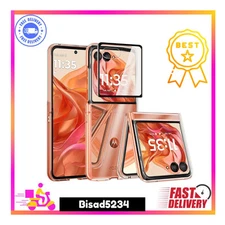 Clear for Motorola Razr 2025/Razr 2024 Case, Moto Razr 2025 Slim Phone Cases wit