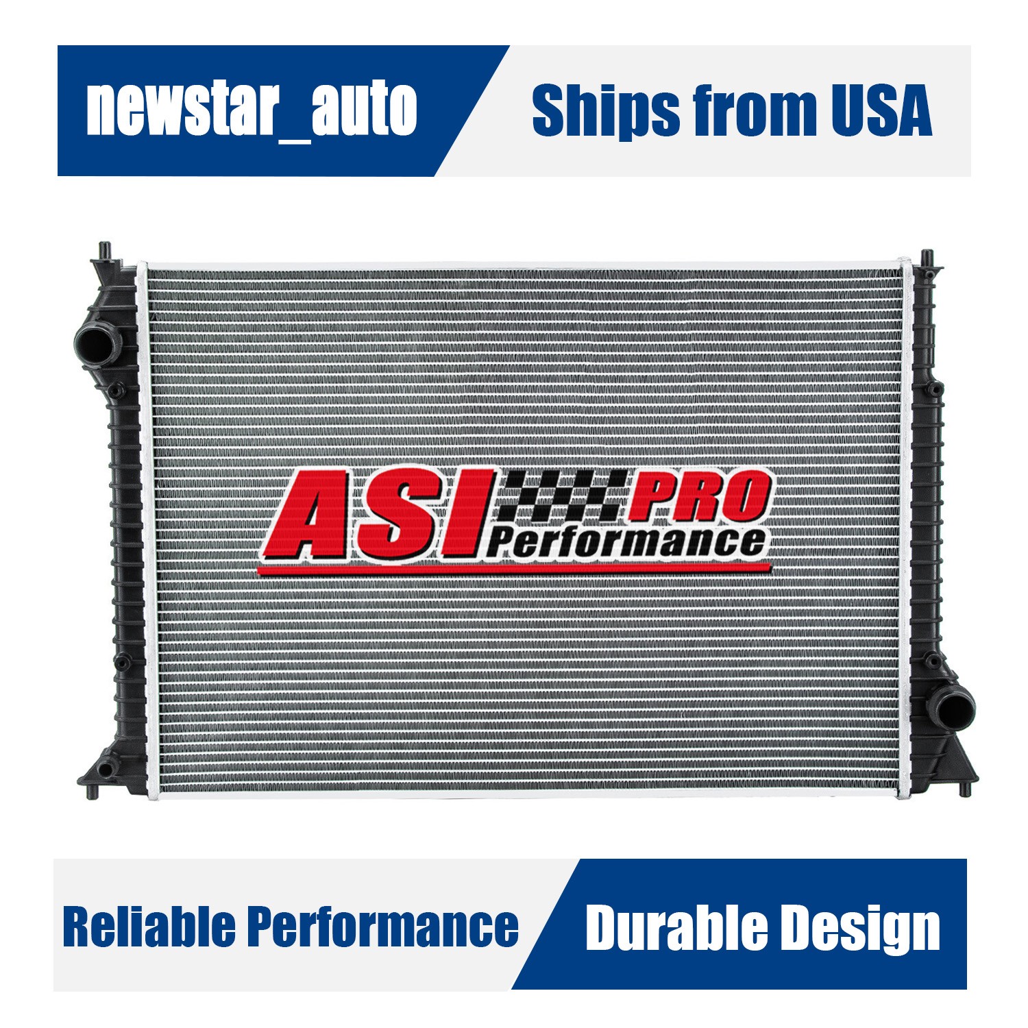 2Row Radiator For 2004-2011 08 Bentley Continental Gt/Gtc Flying Spur W12 Engine