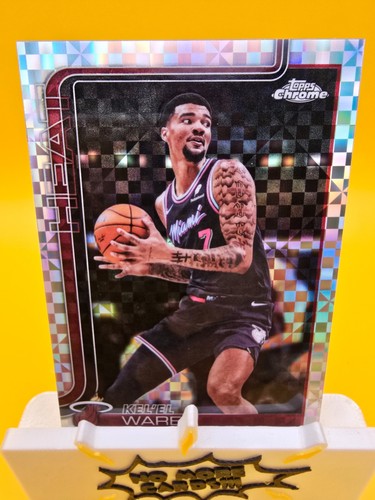 2025-26 Topps Chrome Update Kel'el Ware X-Fractor Heat