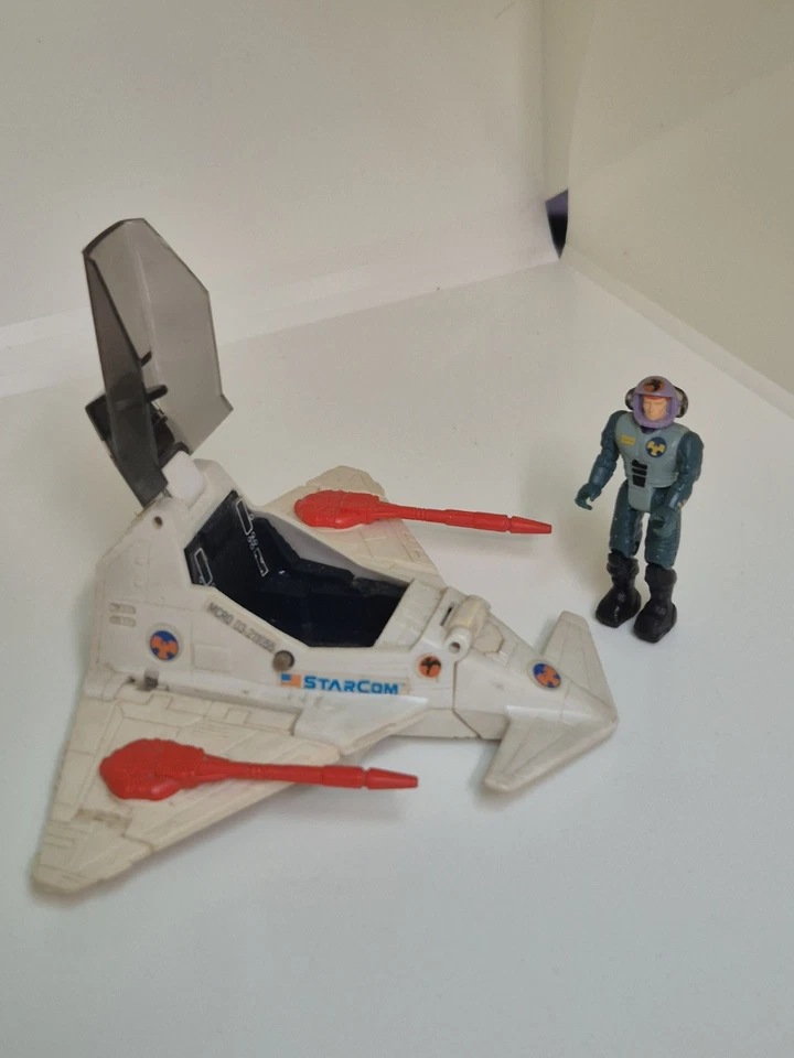 Lotto Starcom Coleco 1986/1987 (wave 1 e wave 2) Vintage. Veicoli e Personaggi - Immagine 4 di 4