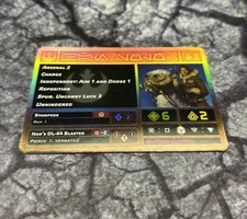 Star Wars Legion Han Solo Foil Promo Card - A...