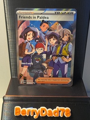 Friends in Paldea 137/131 Sv: Prismatic Evolutions Holo Full Art Pokémon TCG