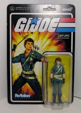 G.I. Joe Lady Jaye Super7 ReAction 3.75       Action Figure Convert Operations