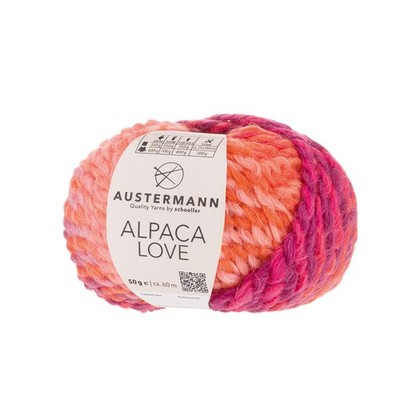 Austermann Wolle Alpaca Love Chunky Yarn Garn Farbverlaufswolle 50g/60m