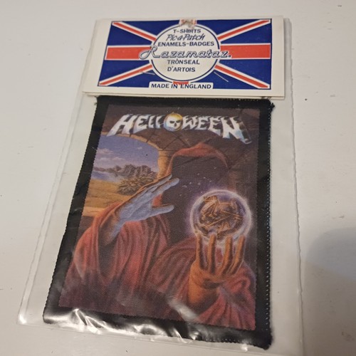 Vintage HELLOWEEN Unused 80s PATCH heavy metal power