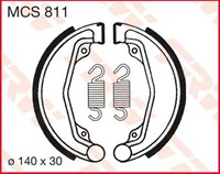BremsbeläGe Bremstrommel Brake Shoe Kit Bremsbacken TRW/Lucas MCS 811