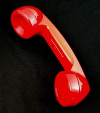 Cortelco 006547-VM2-PAK Replacement Handset - Red HANDSET-RD UPC - Corded Te...