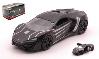 LYKAN HYPERSPORT BLACK PANTHER Movie Movie Action Figure Modeling Collection
