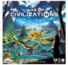 War Of Civilizations Bluencore Board Game Kickstarter Deluxe Edition New