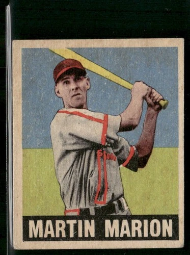 1948-49 Leaf #97 Marty Marion VG/VG-EX