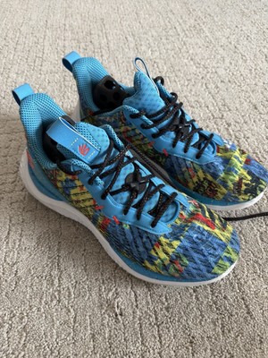Size 12 - Under Armour Curry Flow 10 x Sour Patch Kids Blue  display picture 2